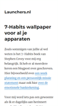 Mobile Screenshot of launchers.nl